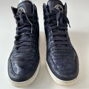 Gucci Black High-Top Sneakers